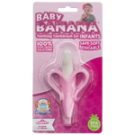 Baby Banana Training Toothbrush for Infants (0-12mos) - Pink