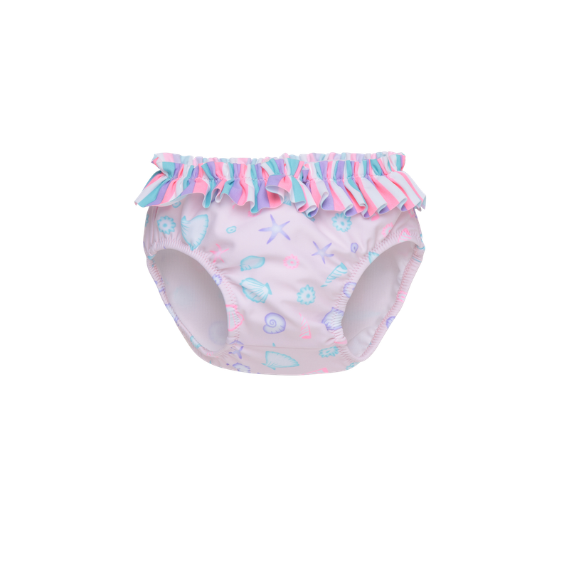 Platypus Sherbet Shore UPF50+ Baby Brief