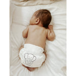 Parasol Clear+Dry Natural Diapers Size 1/NB - 44x4pcs