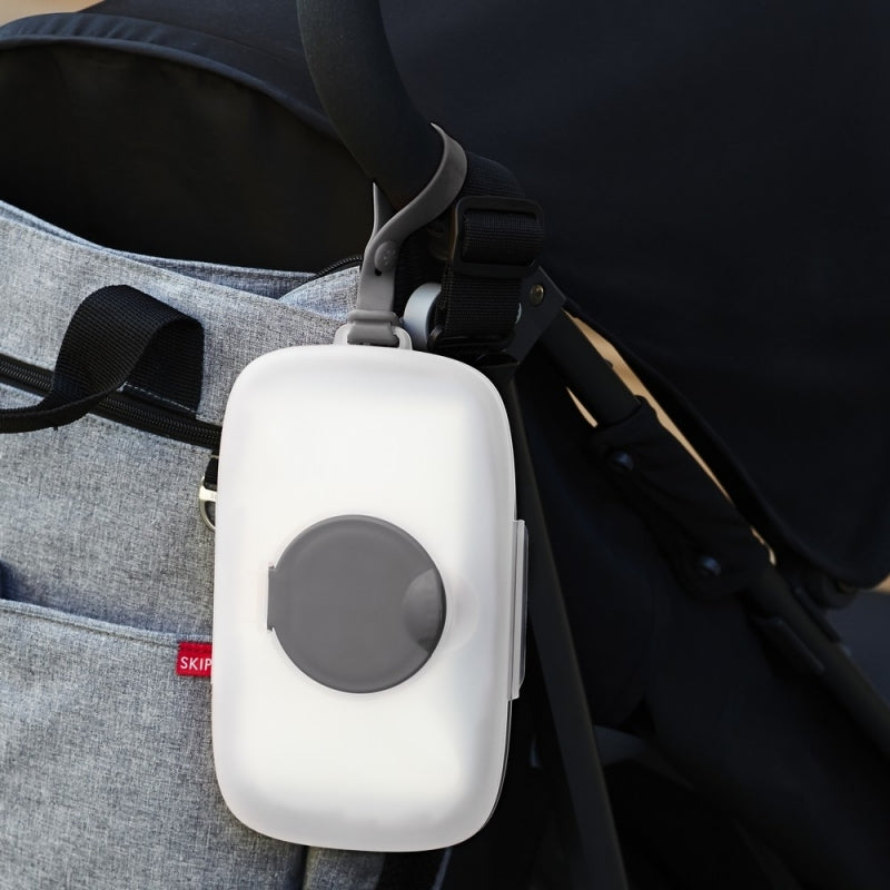 Skip Hop Grab & Go Perfect Seal Wipes Case-Grey