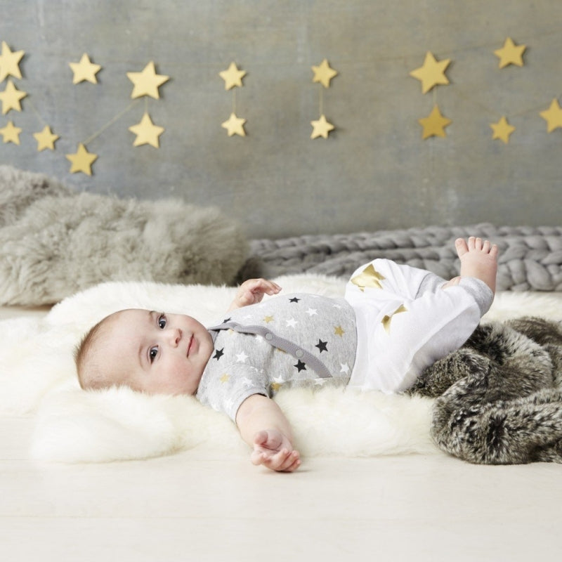 Skip Hop Star Struck Ss Bodysuit & Pant Set - Stars