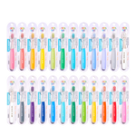 The Twelve Toddler Toothbrush 12 colors in 1 PASTEL 12-36M