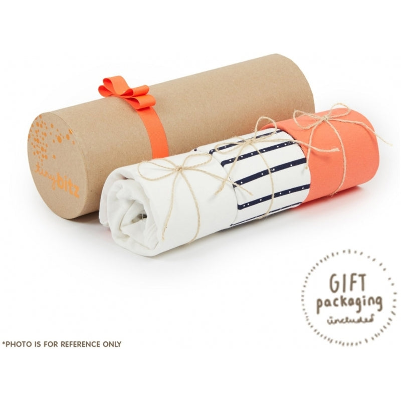 TinyBitz Winter Growing Kit for 3-Month Old Baby Girls (Line Dance)