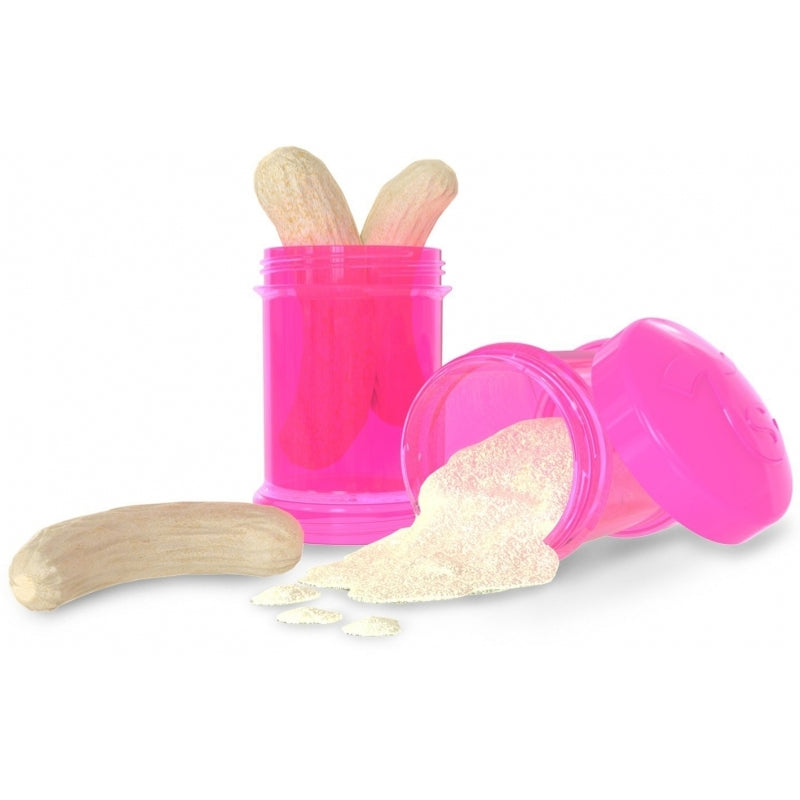 Twistshake Container 2x 100ml - Pink