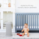 Nappy Pail - Matte Grey