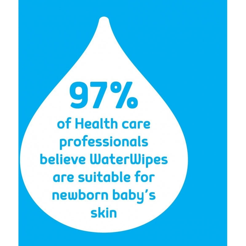 WaterWipes Baby Wipes (60-Pack) - Made in Ireland