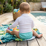 Charlie Banana Reusable Swim Diaper Snaps M - Tiffany