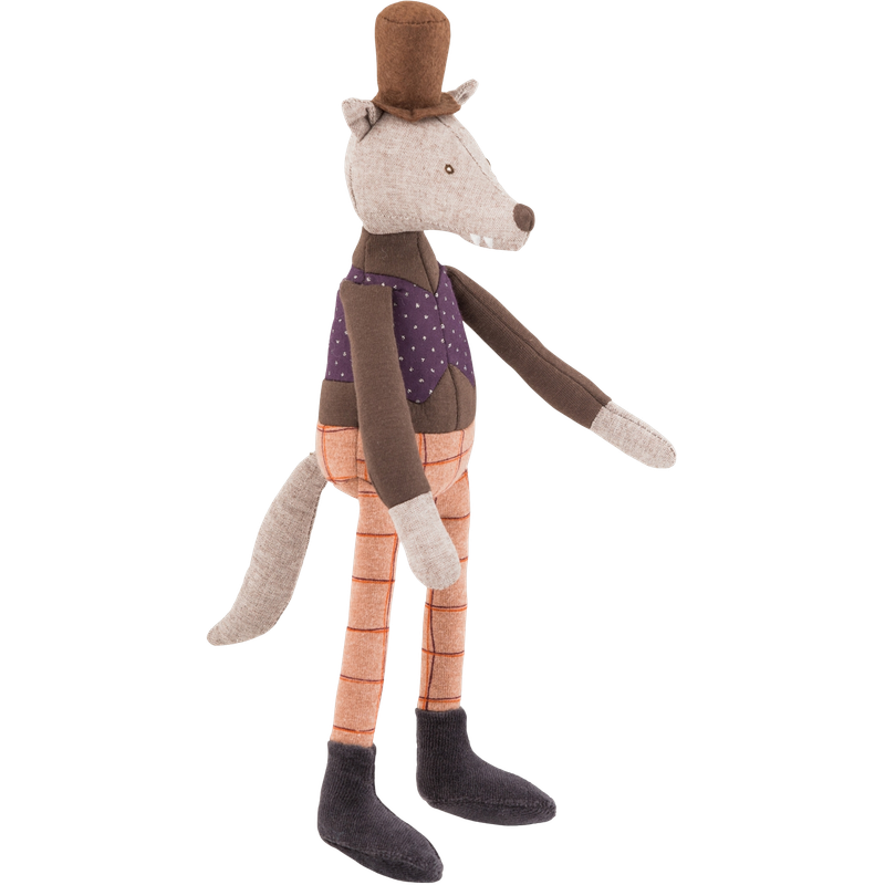 Moulin Roty Il Etait Une Fois Mini The Gentleman Wolf 31cm