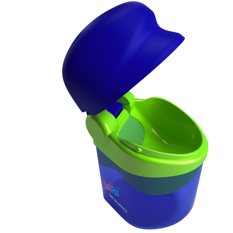 Wow Gear Wow Kid SnackPals Snack Dispenser - Blue Eco - 6 ounce/177ml