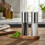 AdHoc Menage Crystal Pepper & Salt Mills