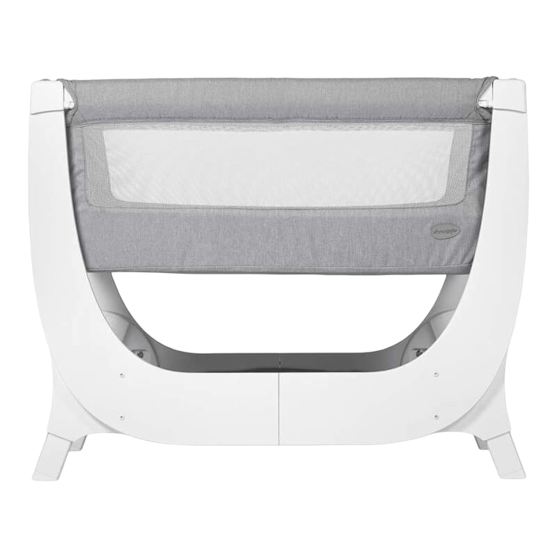 Shnuggle Air Bedside Crib - Dove Grey
