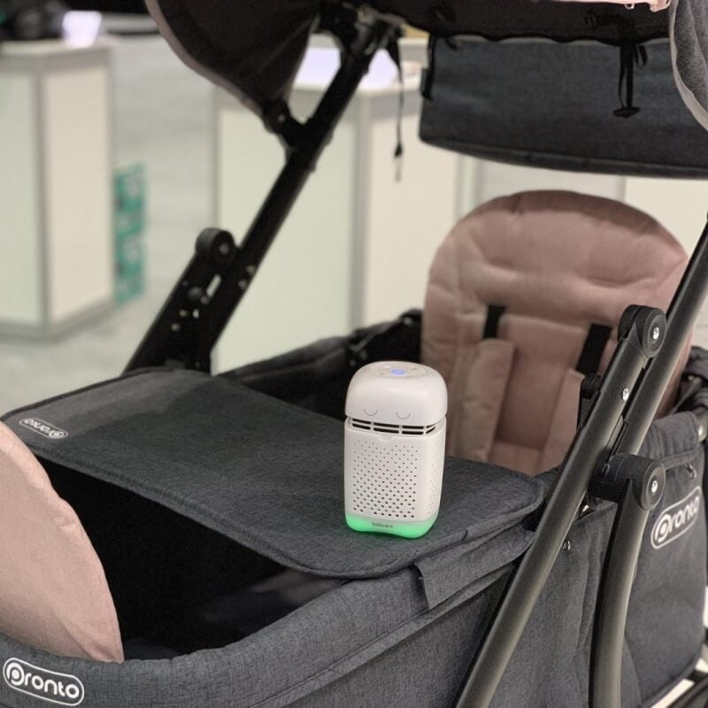 Bebcare Air 可攜式智慧空氣清淨器，配備 H11 EPA 病毒過濾器