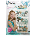 ALEX TOYS SPA Fab Foil Tattoos - Teal