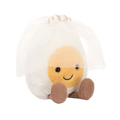 Jellycat Amuseables 水煮蛋新娘 14x9厘米