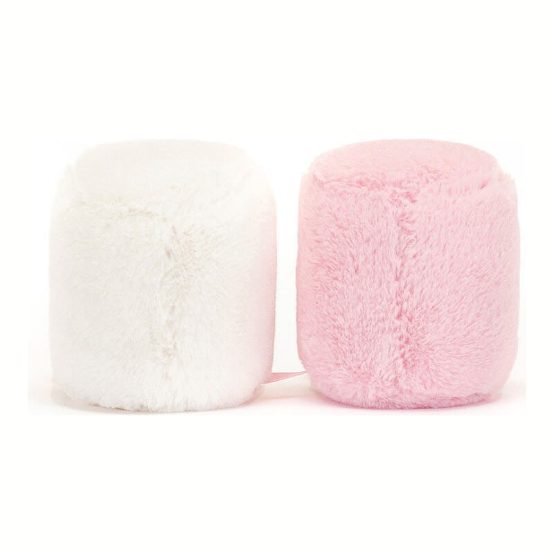 Jellycat Amuseables Pink and White Marshmallows 9x15cm
