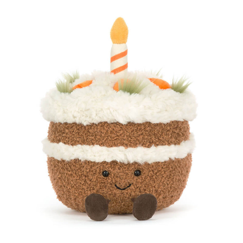 Jellycat Amuseables Carrot Cake Soft Toy 15cm