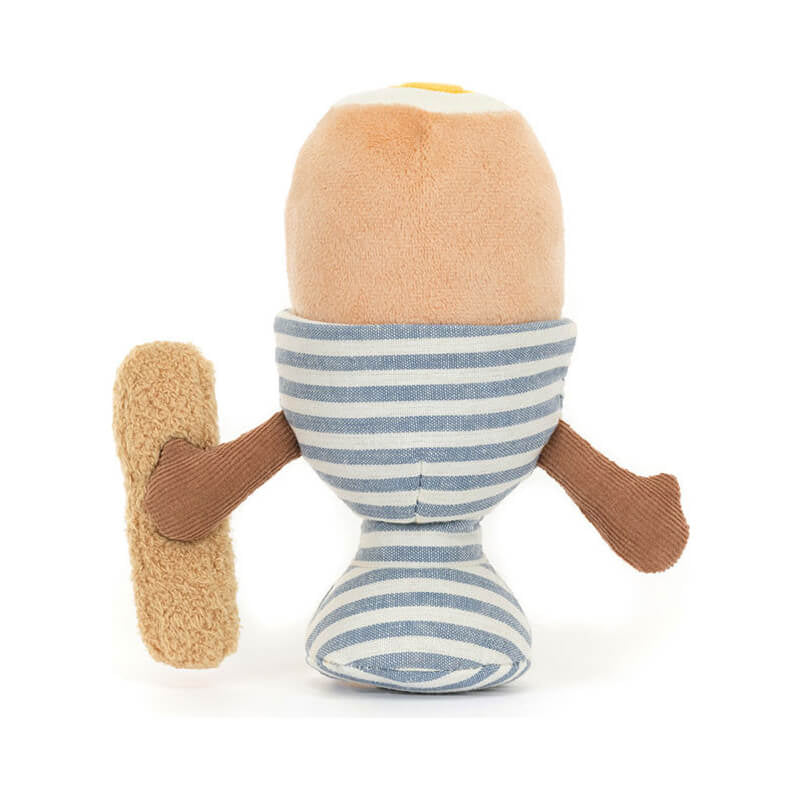 Jellycat Amuseables Eggetha 蛋和長矛士兵 16x12x6厘米