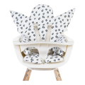 Childhome Angel 通用座椅墊 - 針織色，豹紋