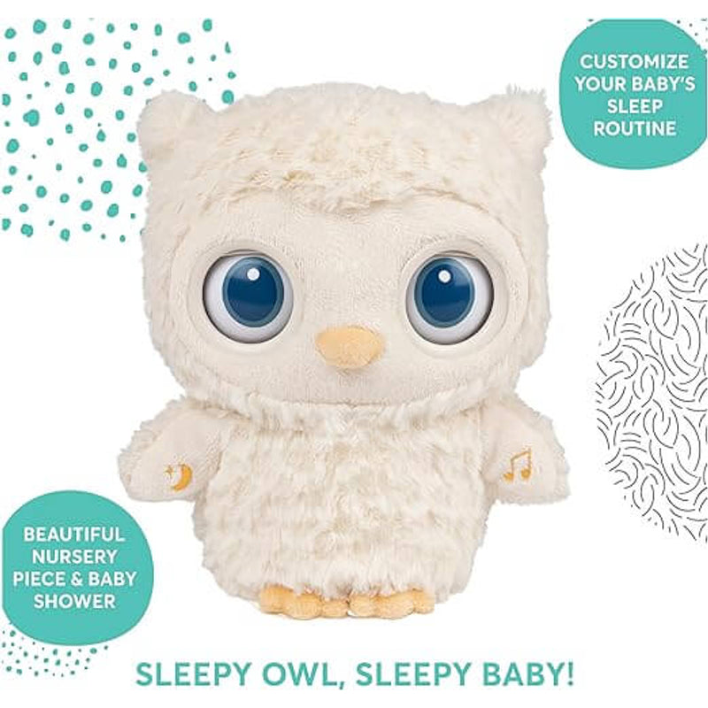 Gund Animated Sleepy Eyes Owl 30cm