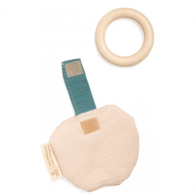 Nobodinoz Apple Teether Ring 7cm