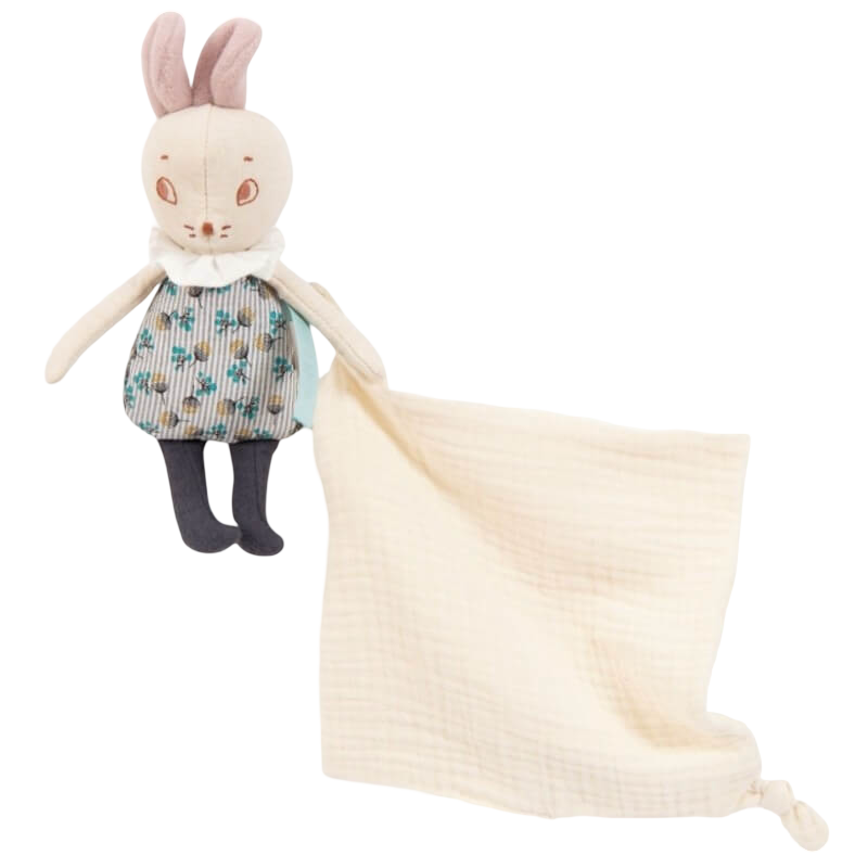 Moulin Roty Apres La Pluie Mousse Handkerchief Comforter 39cm