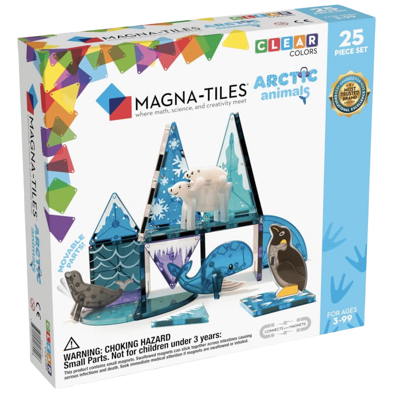 Magna-Tiles 北極動物 25 片套裝
