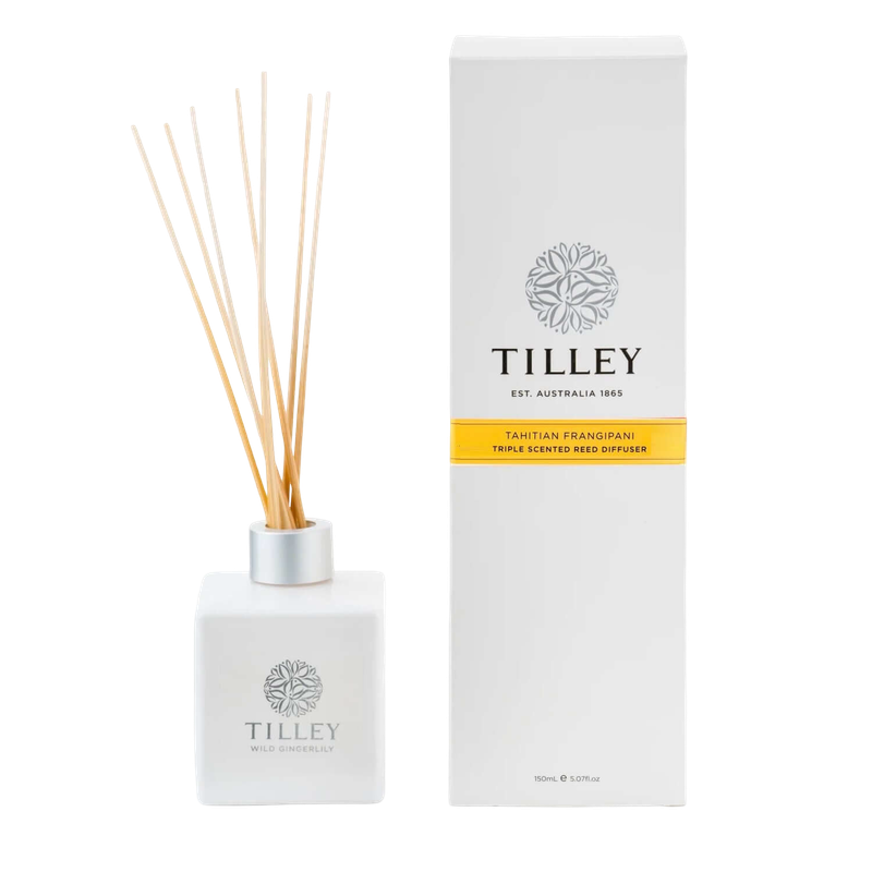 Tilley Aromatic Reed Diffuser 150ml - Tahitian Frangipani