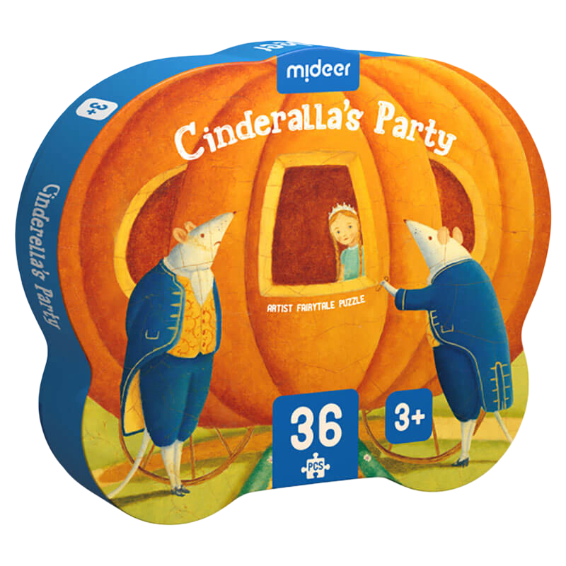Mideer Artists Fairytale Puzzle - Cinderallas Party 36-Pieces