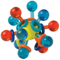 Manhattan Toy Transparent Atom Teether