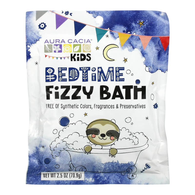 Aura Cacia Kids Bedtime Fizzy Bath 2.5 oz (70.9 g)