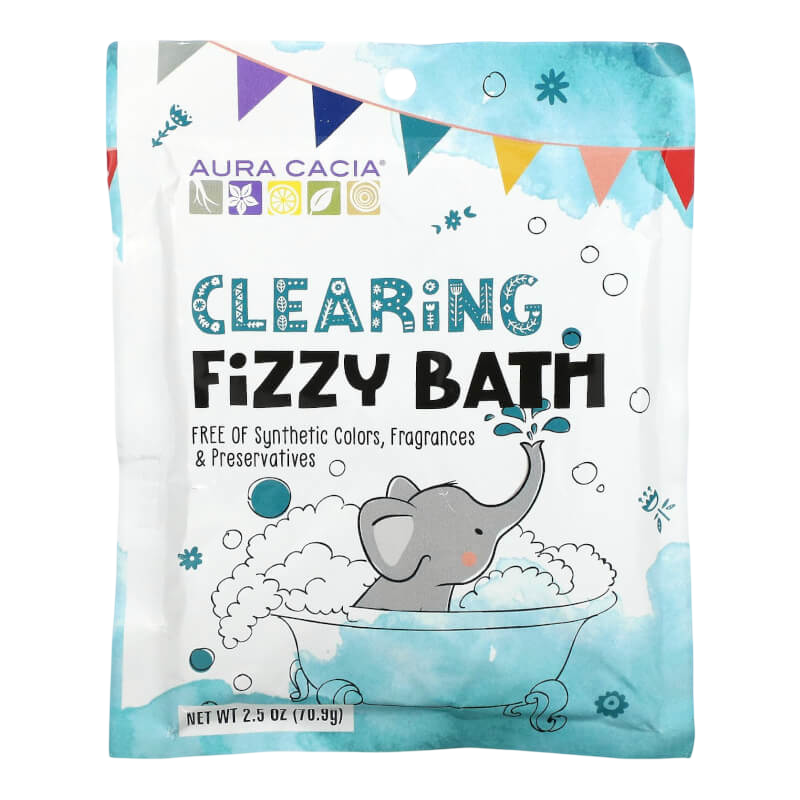 Aura Cacia Kids Clearing Fizzy Bath 2.5 oz (70.9 g)