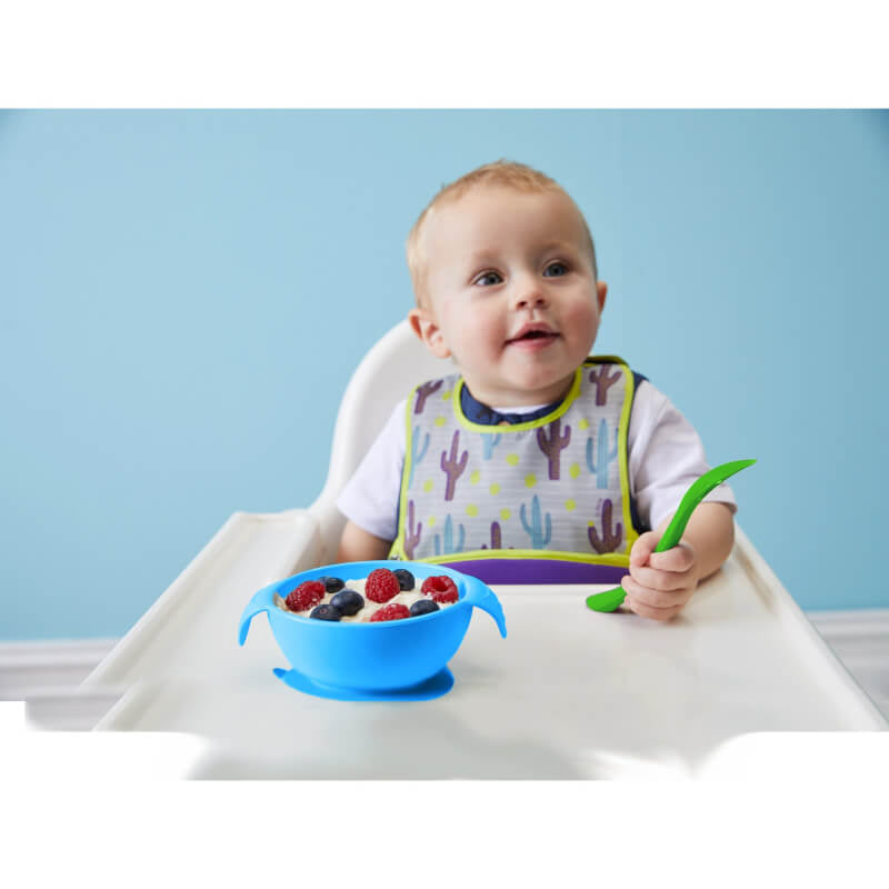 b.box Silicone First Feeding Set - Ocean Breeze