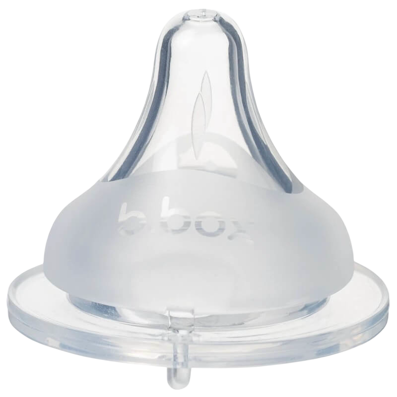 b.box Baby Bottle Anti-Colic Teat - 2-Pack