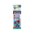 Baby Buddy Brilliant Kids Toothbrush 5-9 Years 3 Toothbrushes