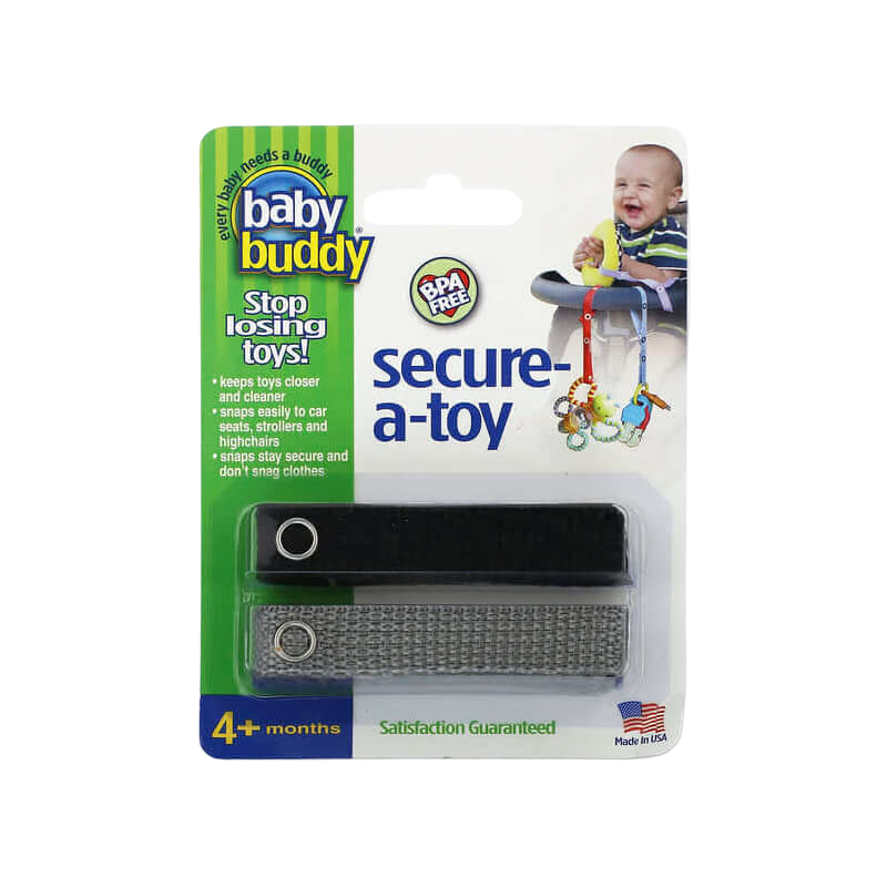 Baby Buddy 安全玩具 - 黑灰色