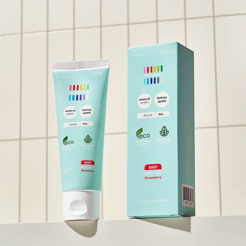 The Twelve Baby Fluoride Free Toothpaste 80g