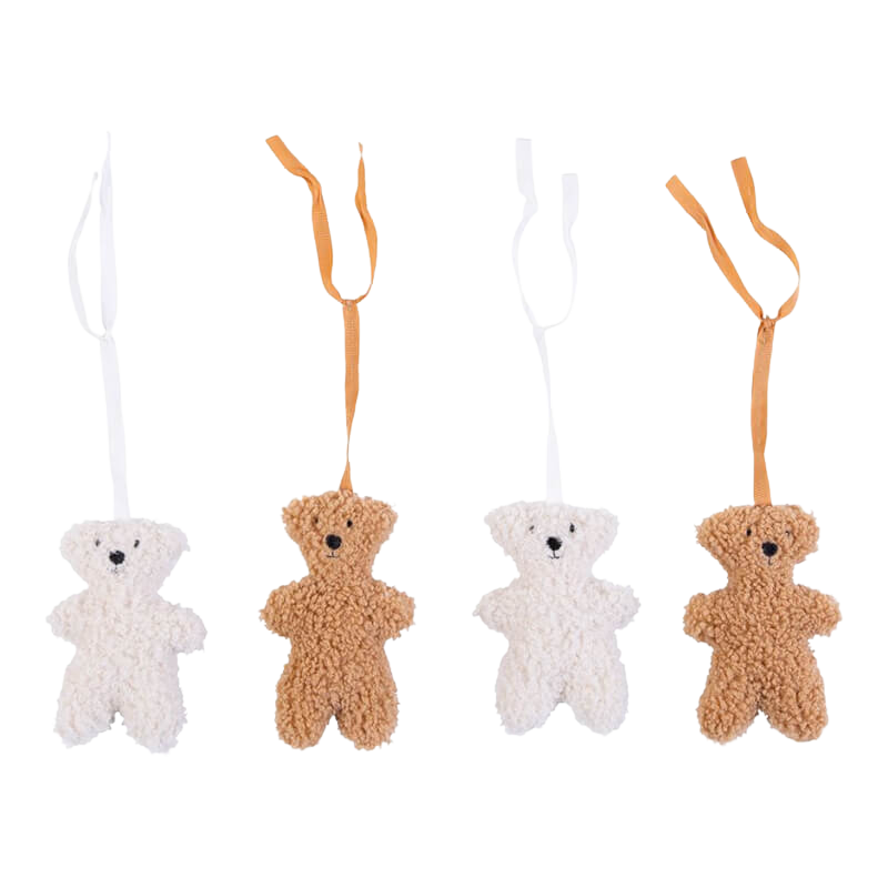 Childhome Baby Gym Toys Set of 4 - Teddy
