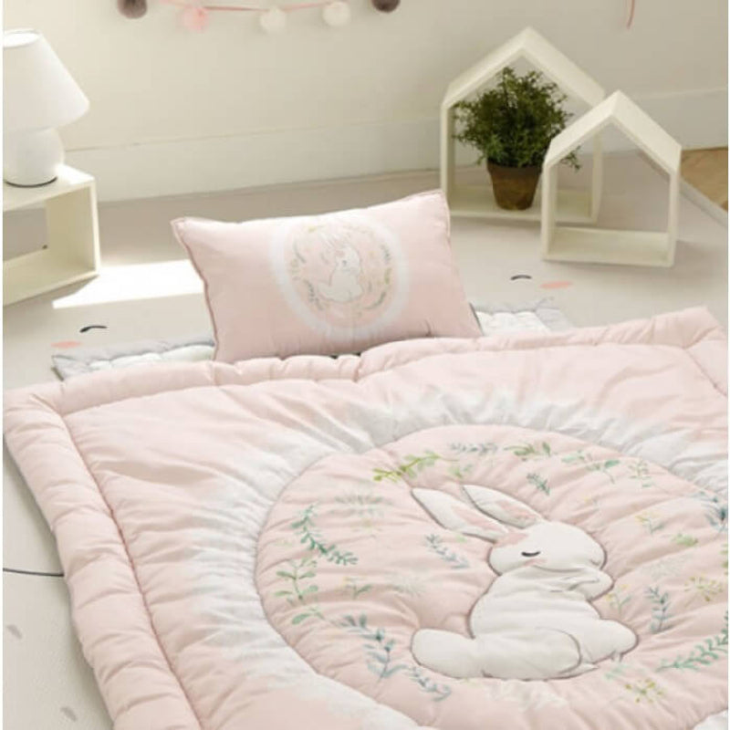 Jadaloo Anti-Dustmite Baby Portable Nap Quilt Set - Anne Rabbit