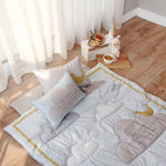 Jadaloo Anti-Dustmite Baby Portable Nap Quilt Set - Candy Blue