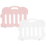 Caraz KIBEL Baby Room 2 Panels Extension Kit - Pink + White