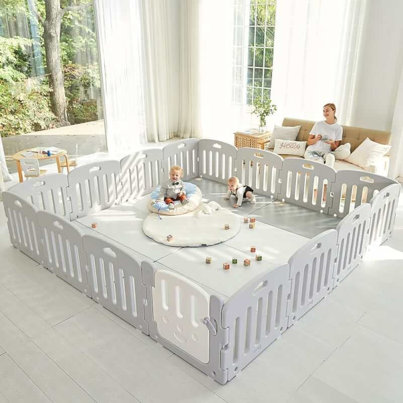 Alzipmat Baby Room - Mix Grey