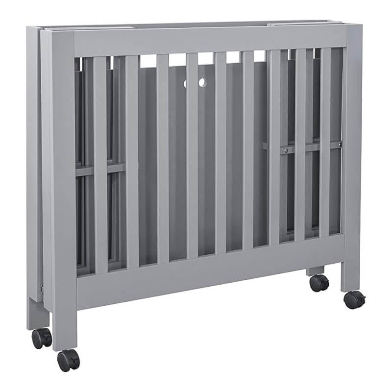 Babyletto Origami Mini Crib - Grey