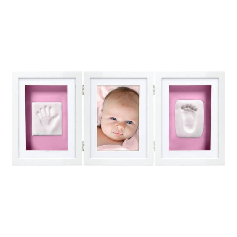 Pearhead Babyprints Deluxe Desk Frame - White