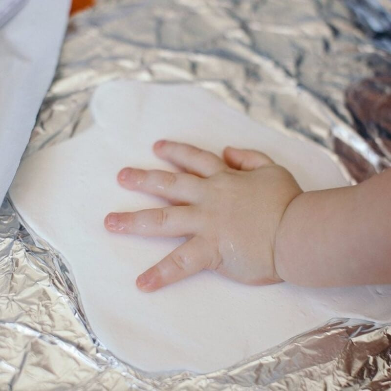 Pearhead Babyprints 豪華桌面相框 - 白色