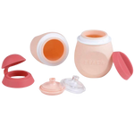 Beaba BabySqueez 2-in-1 & SqueezPortion Set - Pink