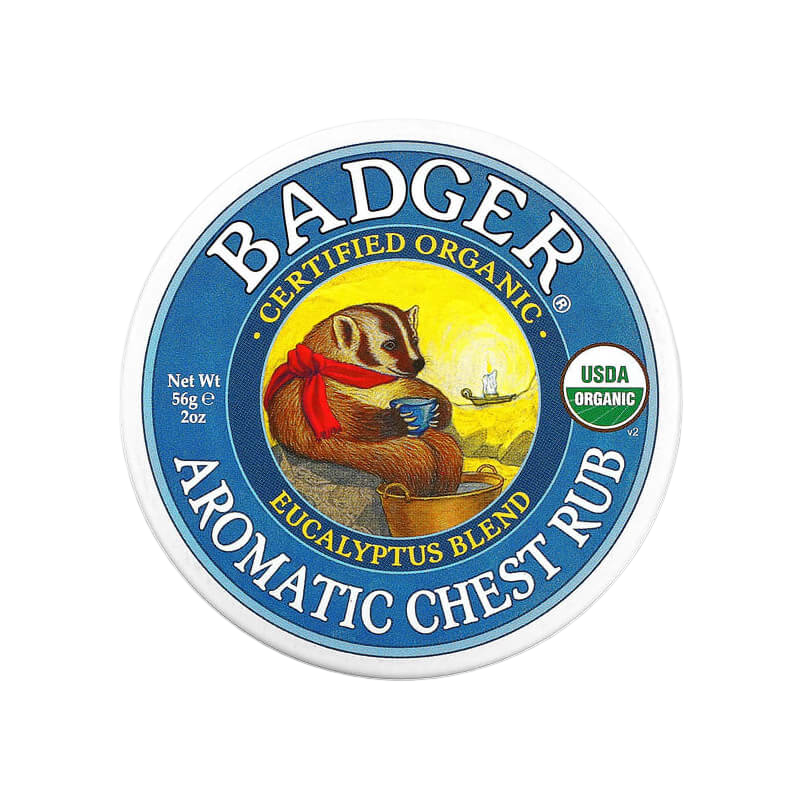 Badger Aromatic Chest Rub Eucalyptus Blend 56g