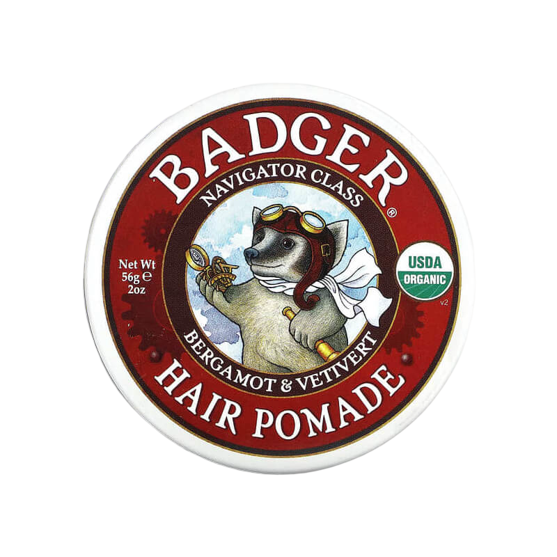Badger Hair Pomade Bergamot & Vetivert