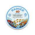 Badger Sport Mineral Sunscreen with Clear Zinc SPF 40 Unscented
