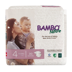 Bambo Nature Dream Diapers - Size 4 (7-18 kgs) M 30s | Made In Denmark