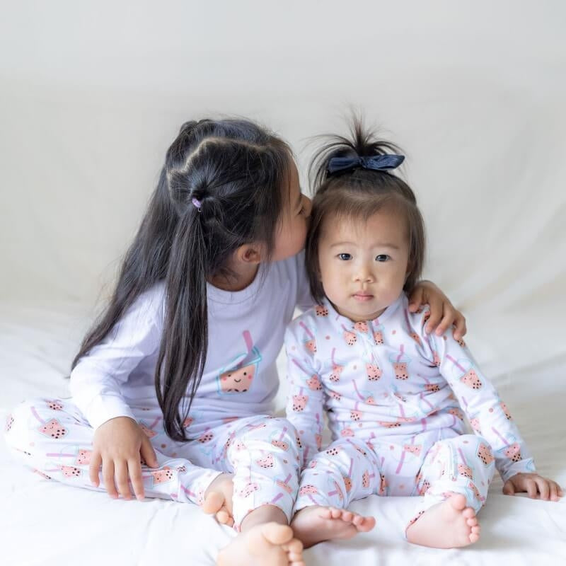 The Wee Bean Bamboo Blend Two Piece Pajama Set